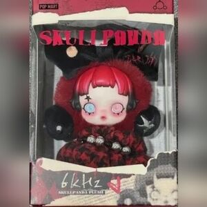 Skullpanda Plush 6kHz Europe Exclusive Limited Keychain Doll